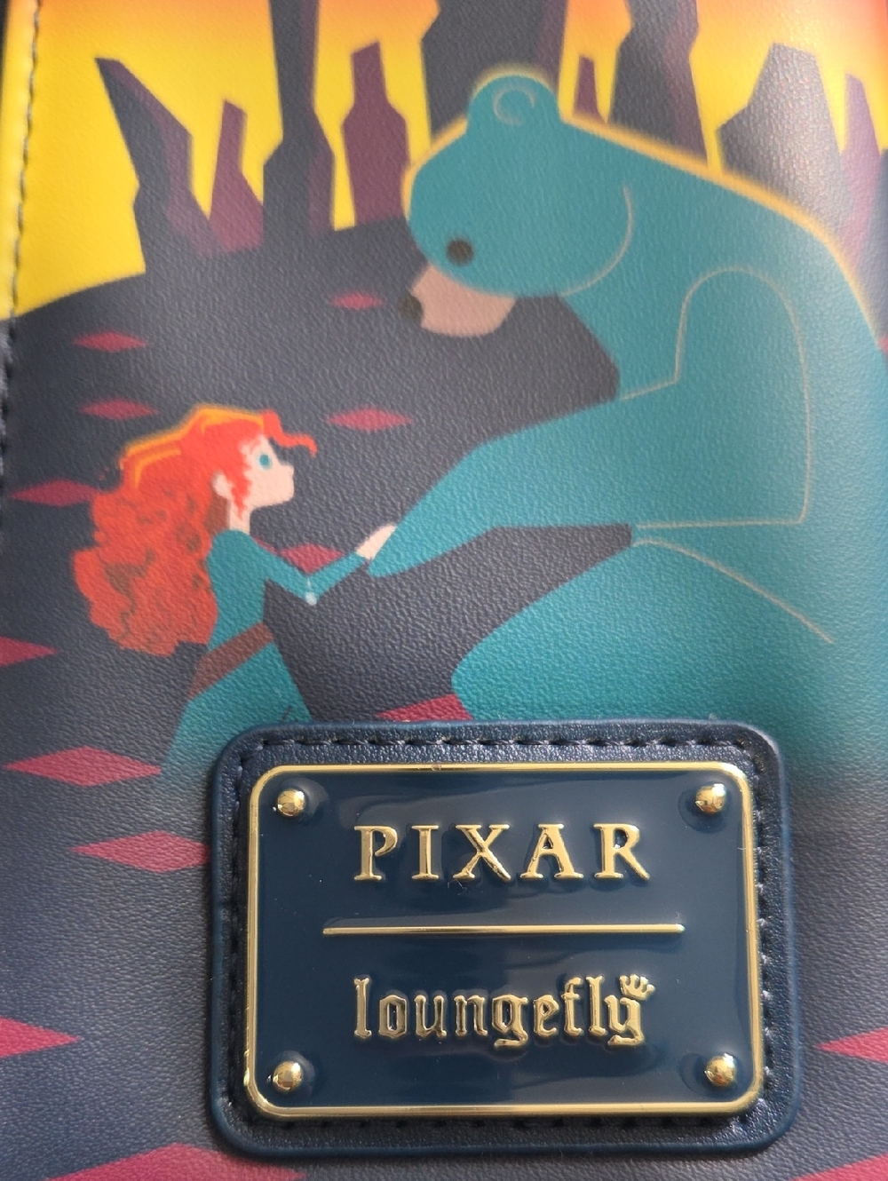 Disney Loungefly Brave Wallet Glows in the Dark